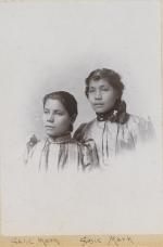 Jane Mark and Josie Mark, c.1897