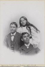 Louis St. Cyr, Levi St. Cyr, and Lillian St. Cyr, c.1899