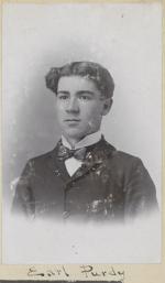 Earl Purdy, c.1899