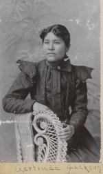 Gertrude Jackson, c.1898