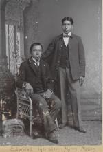 Edward Hensley and Myron Moses, c.1896