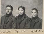 John Wizi, Thomas Saul, and Alfred Saul, c.1903