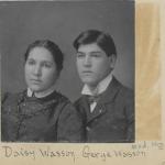 Daisy Wasson and George Wasson, c.1899