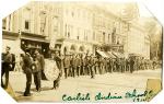 School Band Lining Up for Parade, 1915