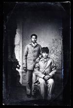 Two unidentified male students (CIS-PC-005-22), c.1882 Two unidentified male students (CIS-PC-005-22), c.1882