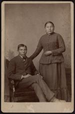 Ernie Black and Jennie Black [version 2], c.1886