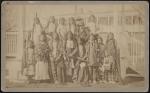 Northern Arapaho and Shoshone students upon arrival [version 2], 1881