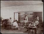 Students in Shoe Shop, 1901