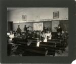 Students in Classroom Learning Geography, 1901 Students in Classroom Learning Geography, 1901