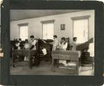 Students Setting Type in Printing Office, 1901