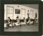 Students Sewing Harnesses, 1901