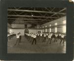 Male Students Exercising with Wands, 1901