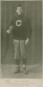 James Thorpe in Football Uniform, #1