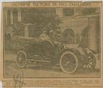 Jim Thorpe in Chalmers Automobile