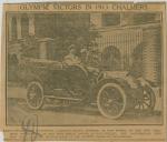 Jim Thorpe in Chalmers Automobile Jim Thorpe in Chalmers Automobile