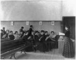 Students in Music Class with Miss Senseney [version 2], 1901