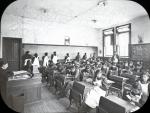 School classroom, c. 1900