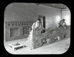 Male Students Practicing Brick Laying [version 2], c. 1900