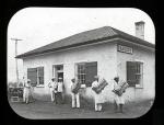 Student Bakers in Front of Bakery [version 2] c. 1900