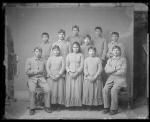 Eleven unidentified students #2, c.1887