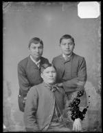 Kish Hawkins, Kise (Red Wolf), and Clarence Wolf Face [version 1], c.1884