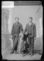 James King and Louis King, c.1892
