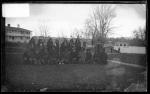 Nineteen students upon arrival with one male student, c.1885