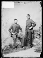 Justin Shedee and Victor Tozoski, c.1885