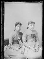 Two unidentified female students #2, c.1885