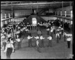 Male students in gymnasium, c.1887