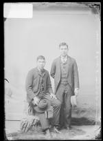 Benjamin Doxtator and Hugh James, c.1890