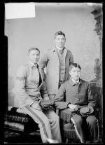 William Brown, Phillip White, and Jacob White Eyes, 1887
