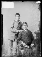 James H. Miller and Francis Ortiz [version 1], c.1885