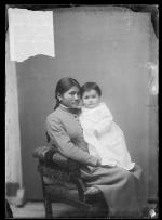 Annette Suisson with her daughter Eunice [version 1], 1888