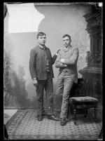 Hugh James and Charles D. Wheelock, c.1889