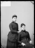 Sophia Metoxen and Katie Metoxen, c.1889