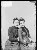 Rosa Bourassa and Lydia Flint [version 1], c.1890