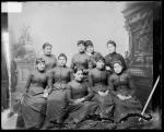 Nine female students [version 2], 1887