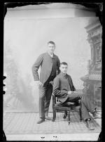 Two unidentified male students #11, c.1885