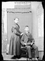 Cynthia Webster and John Webster, c.1890