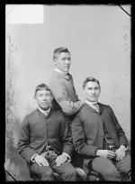 Paul Boynton, Casper Edson, and Theodore North, c.1889