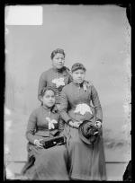 Sarah Ninham, Melinda Thomas, and Marian King, c.1890
