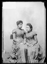 Lucy Cloud and Aggie Cloud, 1890