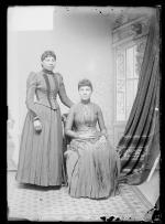 Jennie Mitchell and Jennie Dubray, c.1889