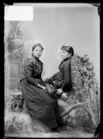 Winnie Conners and Jennie Conners [version 1], c.1887