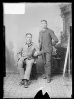 Abe Sommers and Charles Dakota, 1888