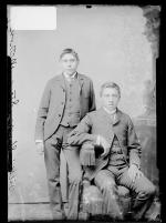 Wilkie Sharp and Stacy Matlock, c.1884