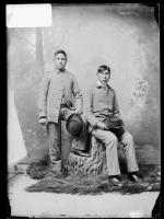 Henry Old Eagle and Louis Crow on Head, c.1890