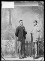 William Tivis and Frank Everett, c.1888