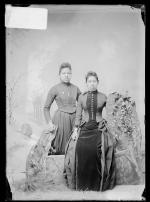 Florence Miller and Orpha Miller [version 1], c.1889